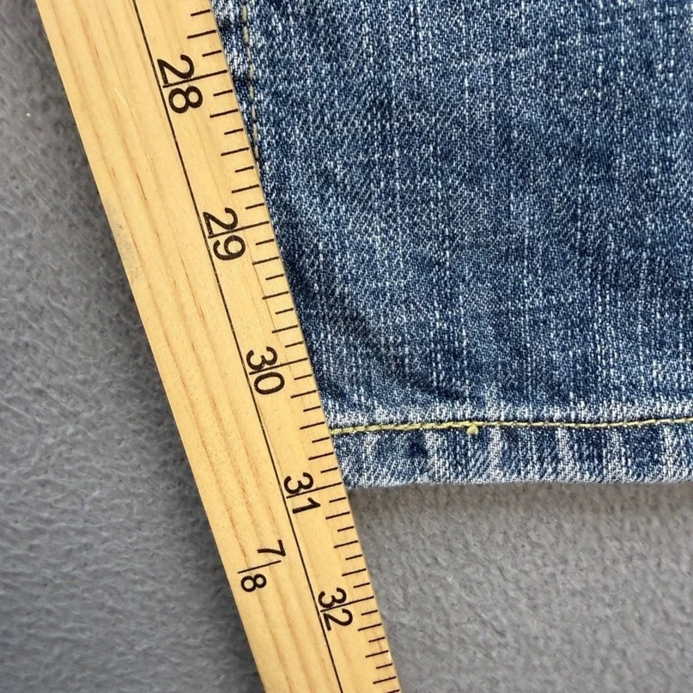 Levis 514 Slim Straight Jeans Mens 30x30 (FIT 31x31) Blue Y2K Faded Denim Casual